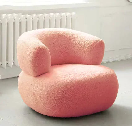 Plush Lambswool Living Chair