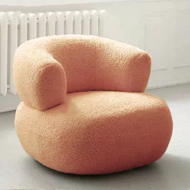 Plush Lambswool Living Chair