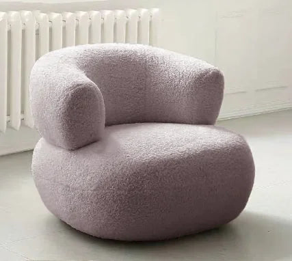 Plush Lambswool Living Chair