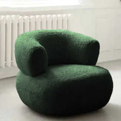 Plush Lambswool Living Chair