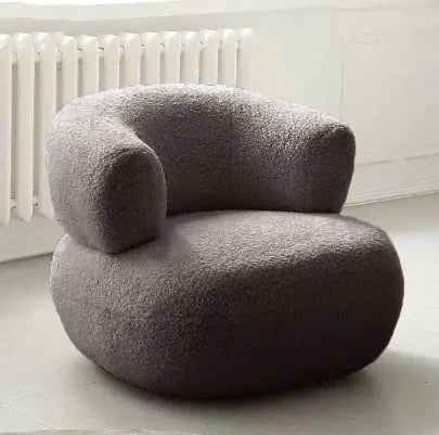 Plush Lambswool Living Chair