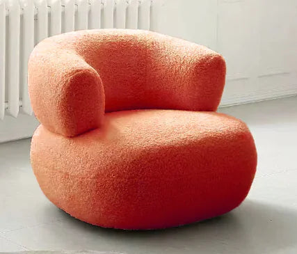 Plush Lambswool Living Chair